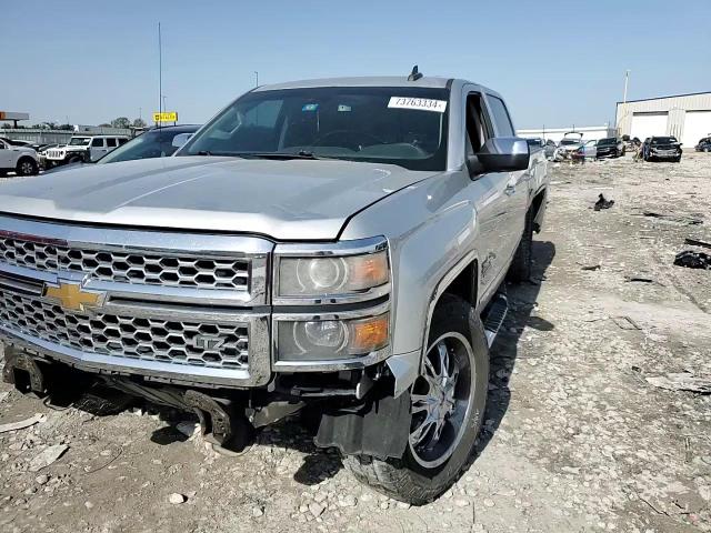 2015 Chevrolet Silverado VIN 3GCPCSEC9FG126785 Copart auction photo, front end / side damage thumbnail 10