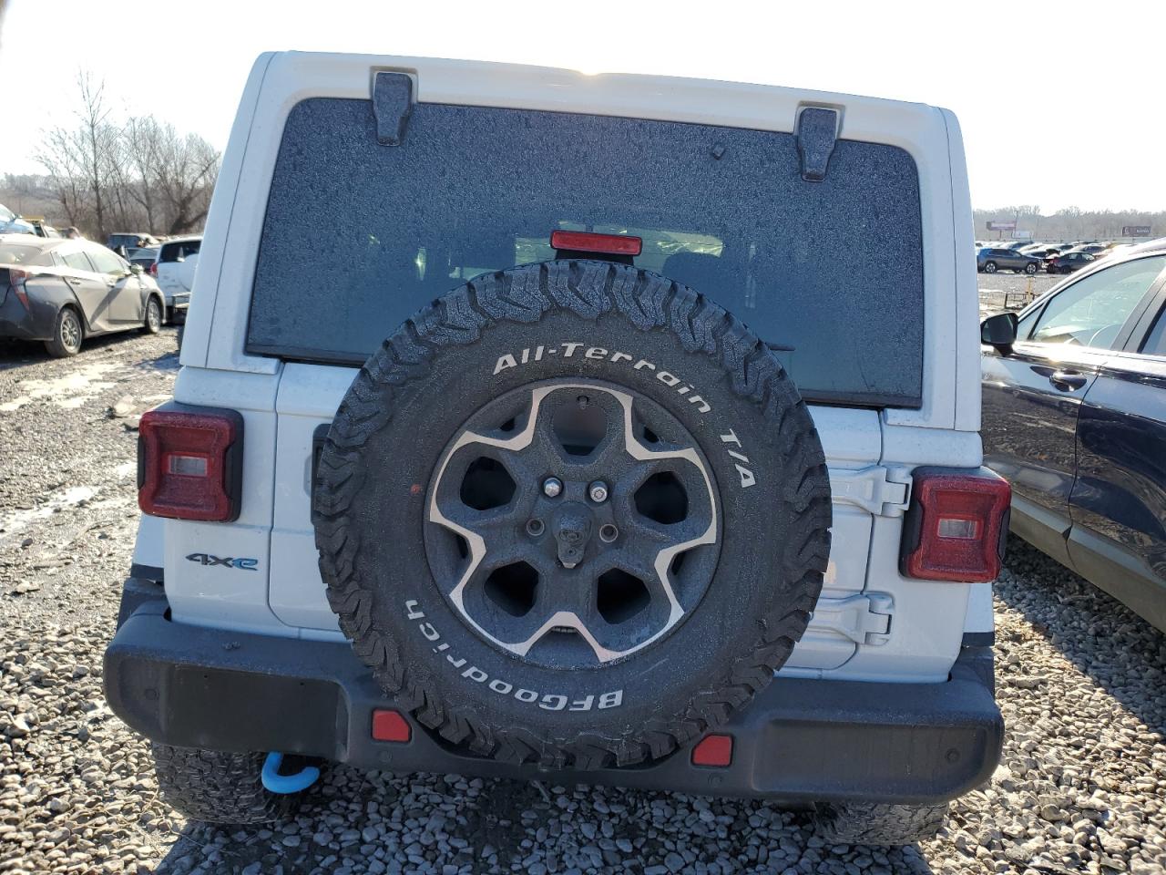 2021 Jeep Wrangler VIN 1C4JJXR69MW774221 Copart auction photo, front end / side damage thumbnail 6