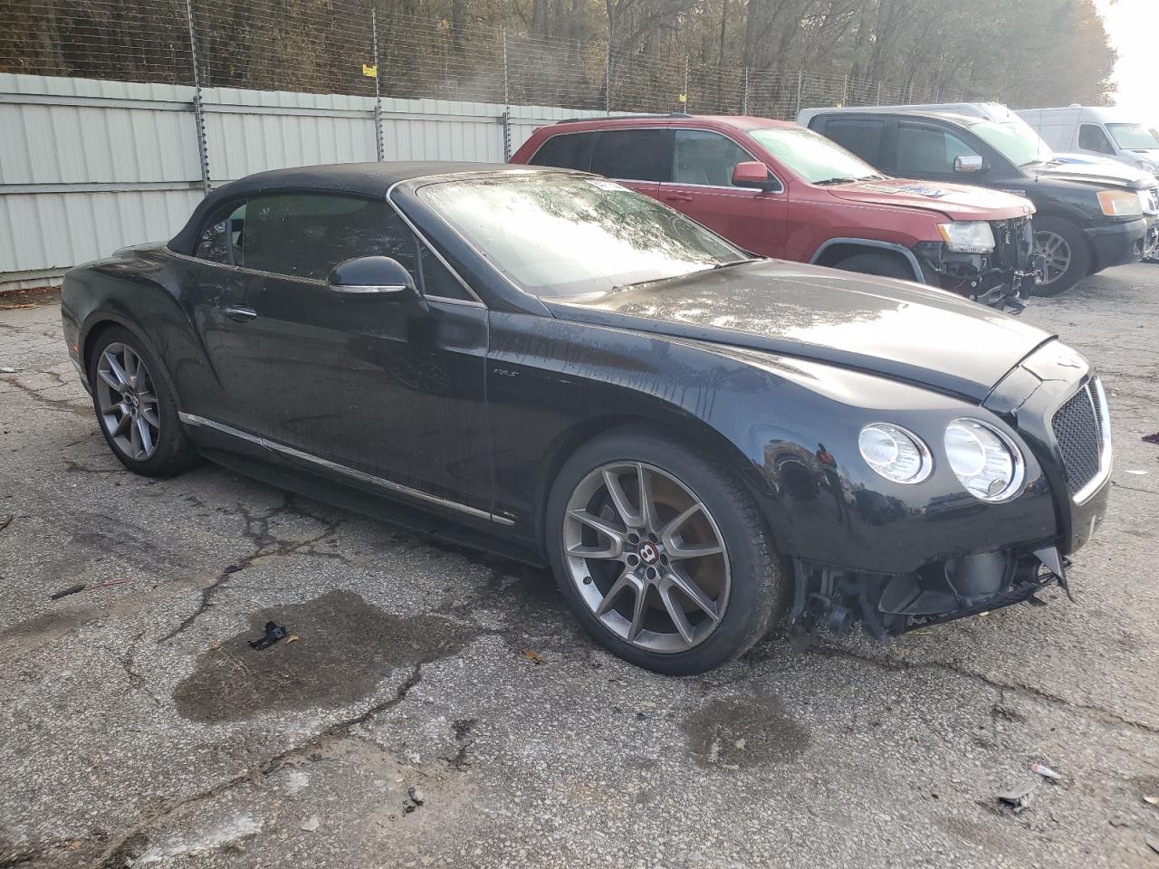 2015 Bentley Continental VIN SCBGH3ZA7FC045841 Copart auction photo, front end damage thumbnail 4