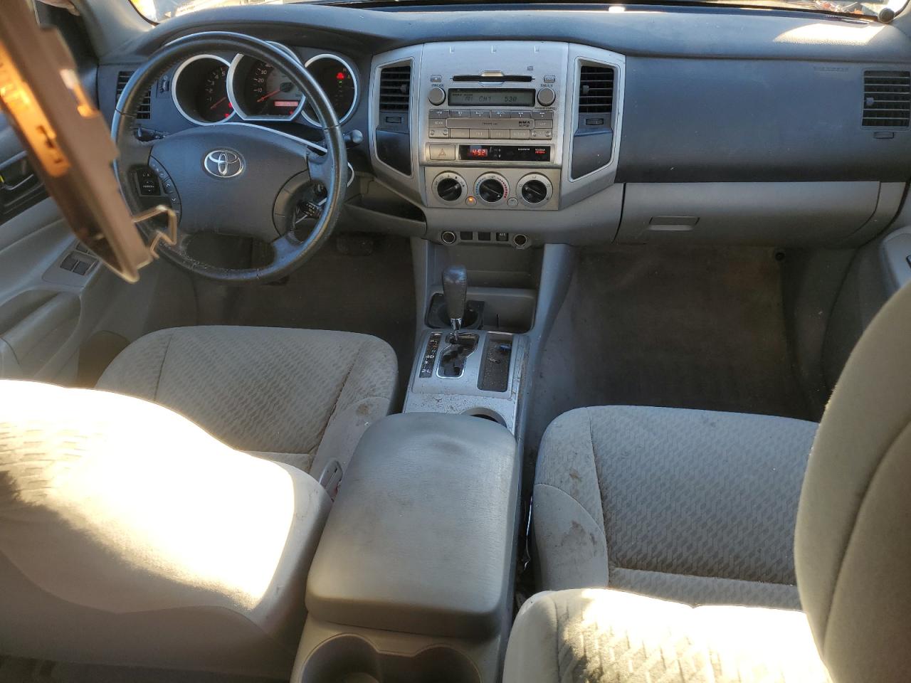 2010 Toyota Tacoma VIN 3TMJU4GNXAM103670 Copart auction photo, top/roof / side damage thumbnail 8