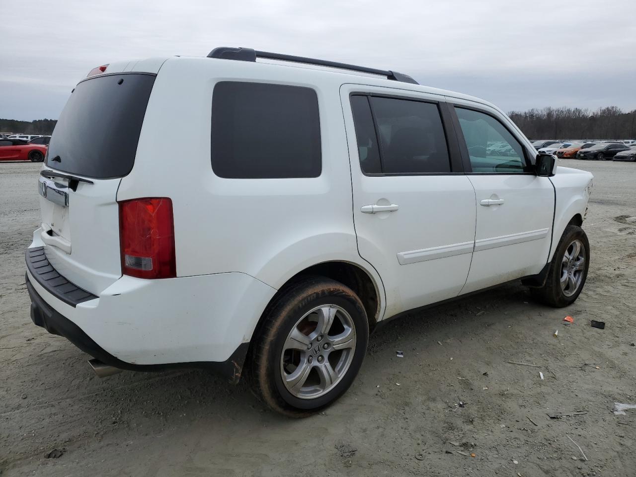2013 Honda Pilot VIN 5FNYF3H49DB043169 Copart auction photo, front end damage thumbnail 3
