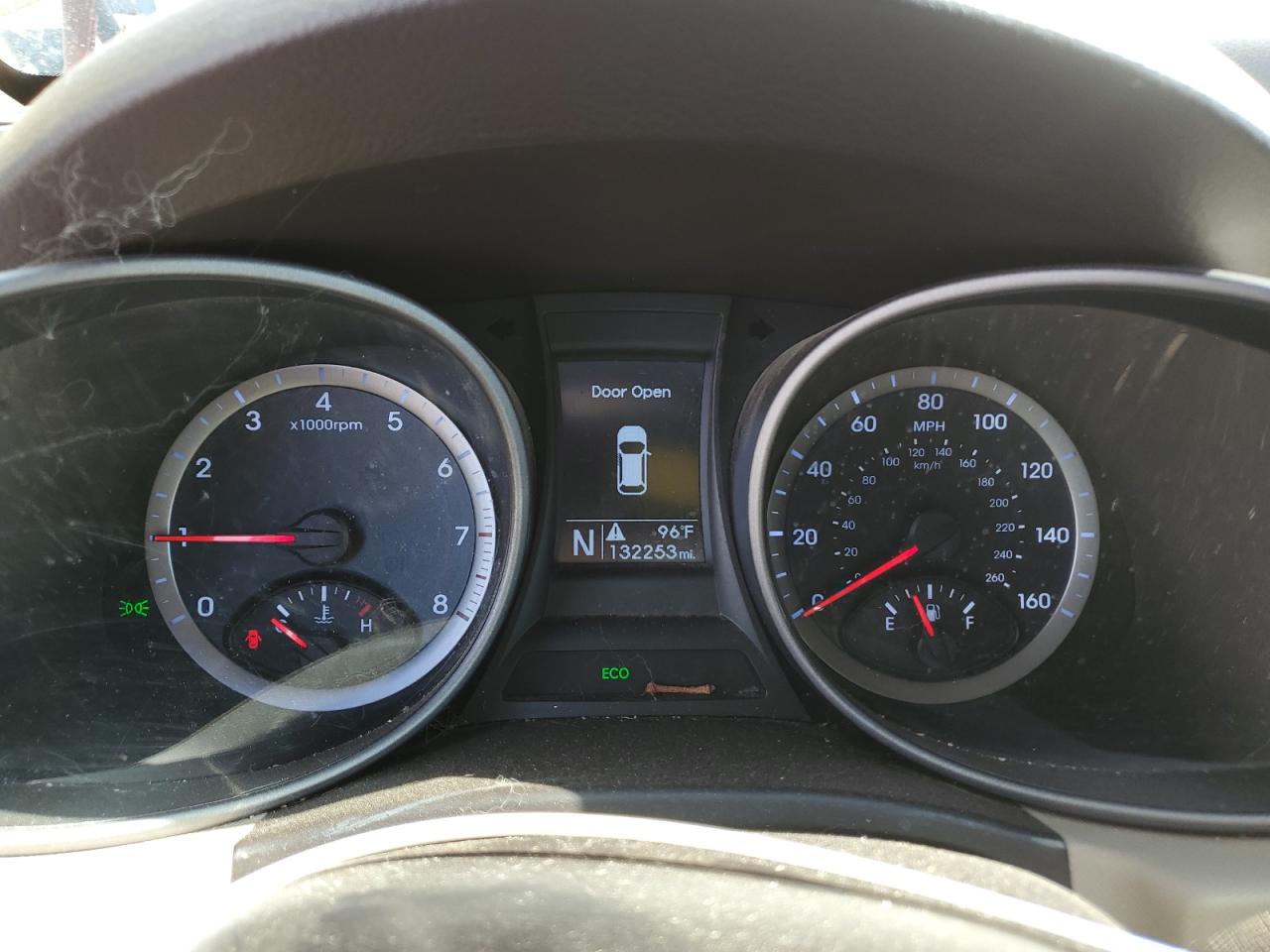 2014 Hyundai Santa Fe VIN 5XYZU3LB0EG219391 Copart auction photo, side damage thumbnail 9