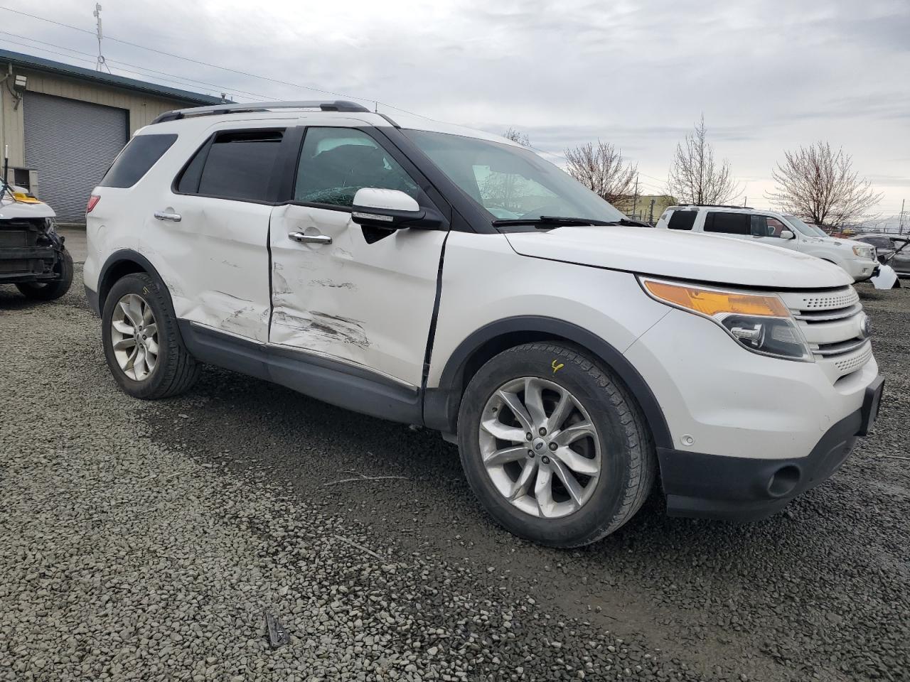 2014 Ford Explorer VIN 1FM5K8F8XEGB42846 Copart auction photo, side damage thumbnail 4