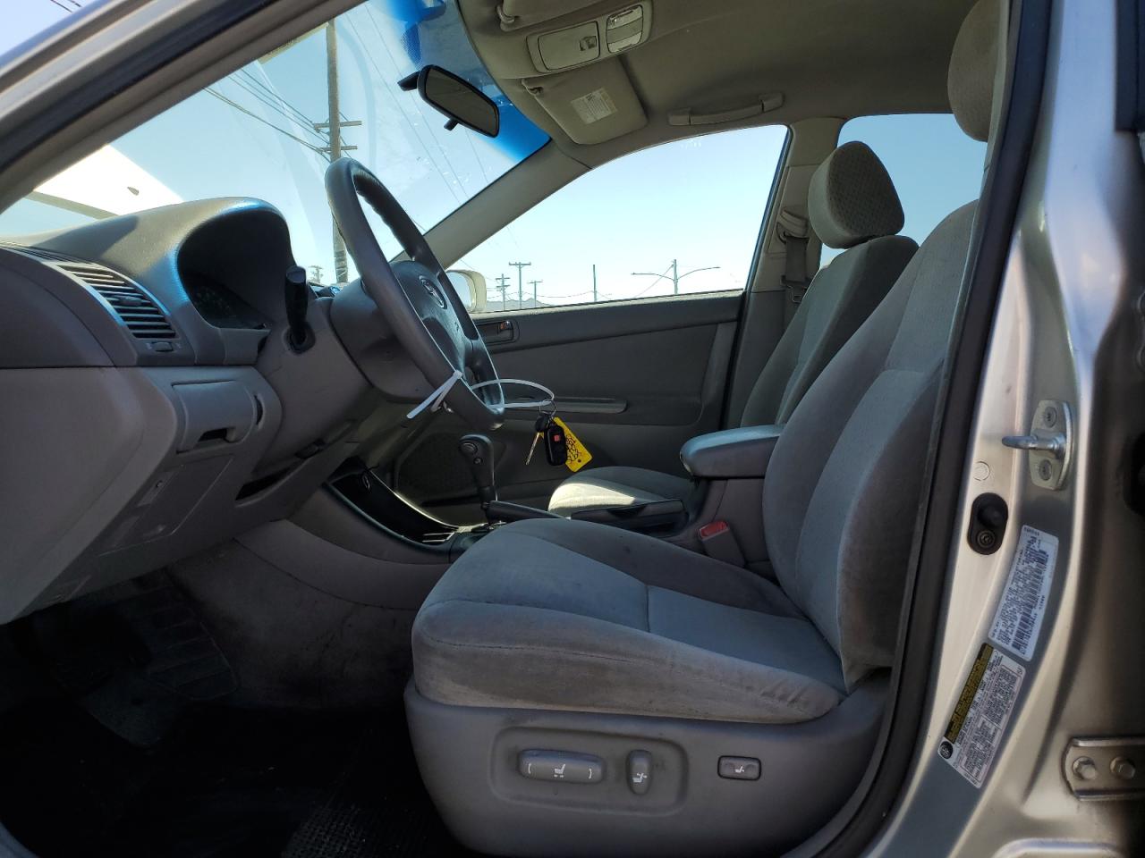 2004 Toyota Camry VIN 4T1BE32K44U277903 Copart auction photo, front end / side damage thumbnail 7