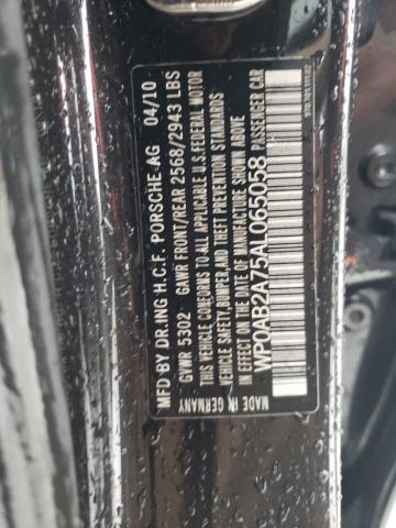2010 Porsche Panamera VIN WP0AB2A75AL065058 Copart auction photo, minor dent/scratches damage thumbnail 12