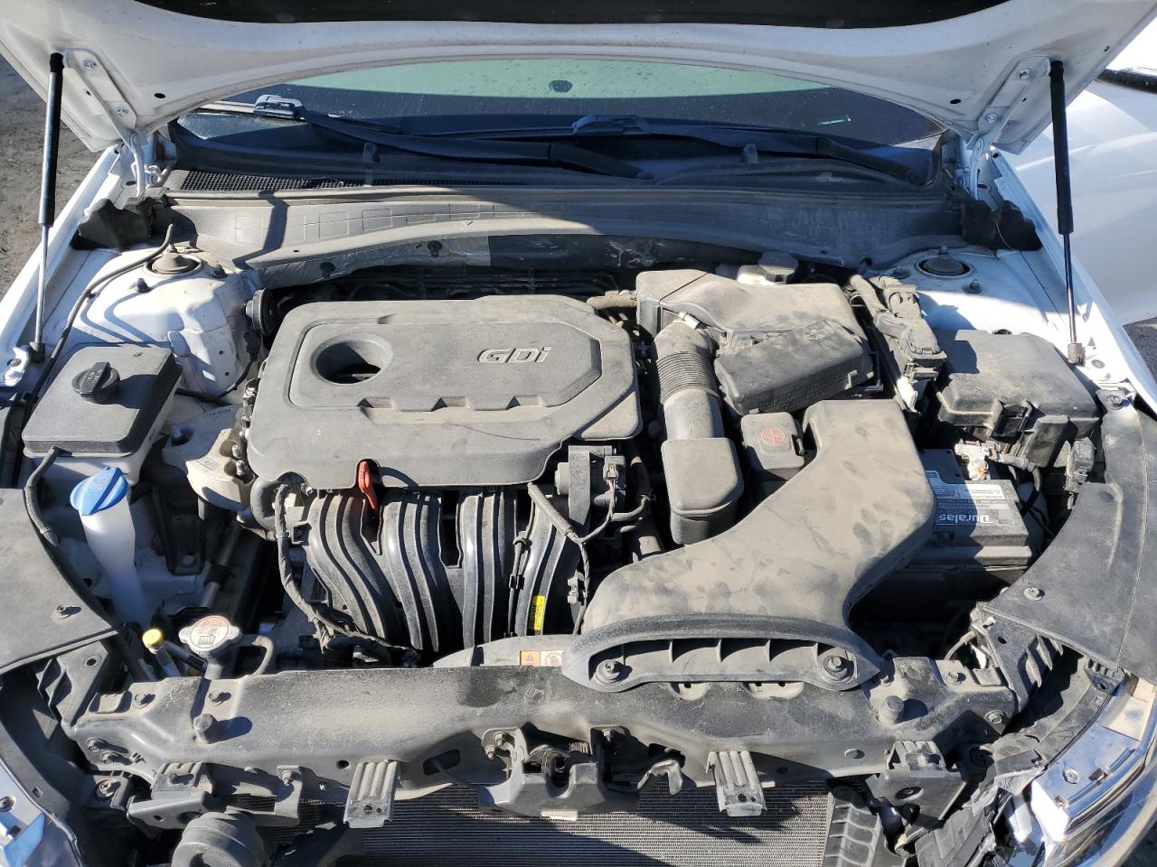 2016 KIA Optima VIN 5XXGU4L35GG008345 Copart auction photo, front end damage thumbnail 12