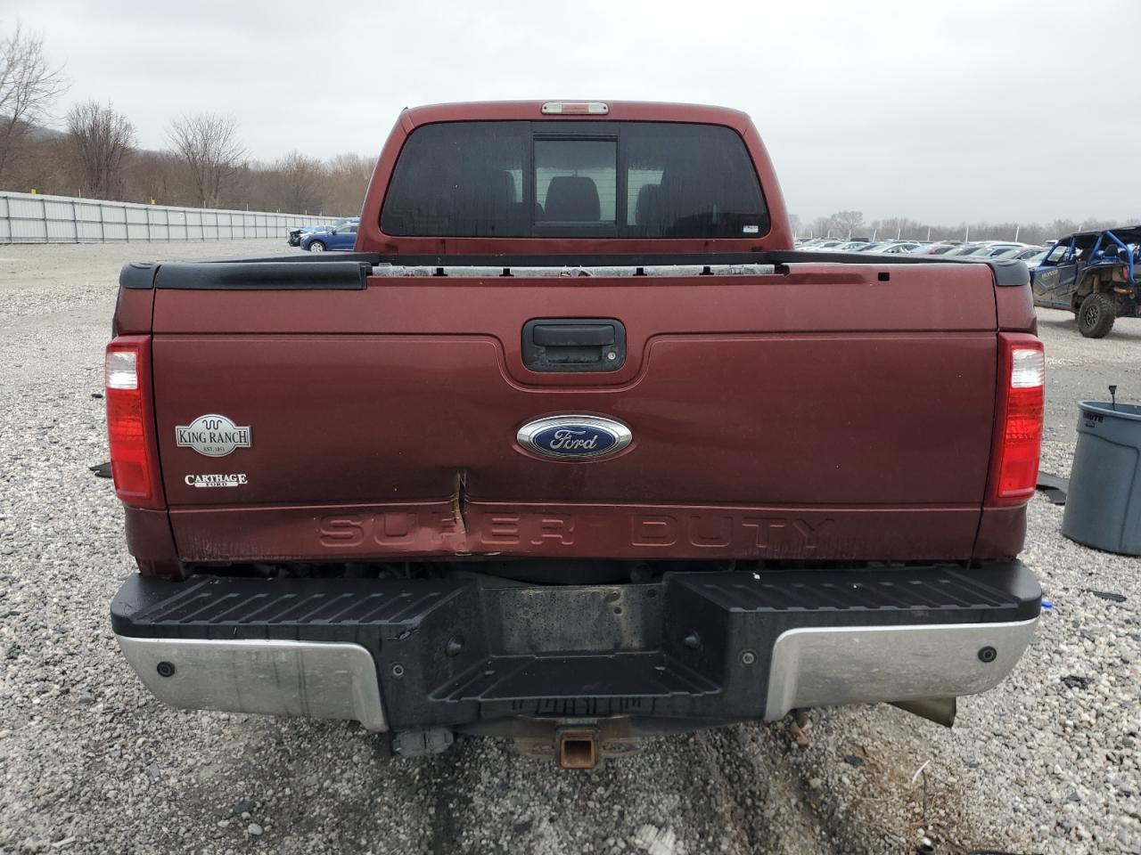 2016 Ford F350 VIN 1FT8W3BT0GED38991 Copart auction photo, side / rear end damage thumbnail 6