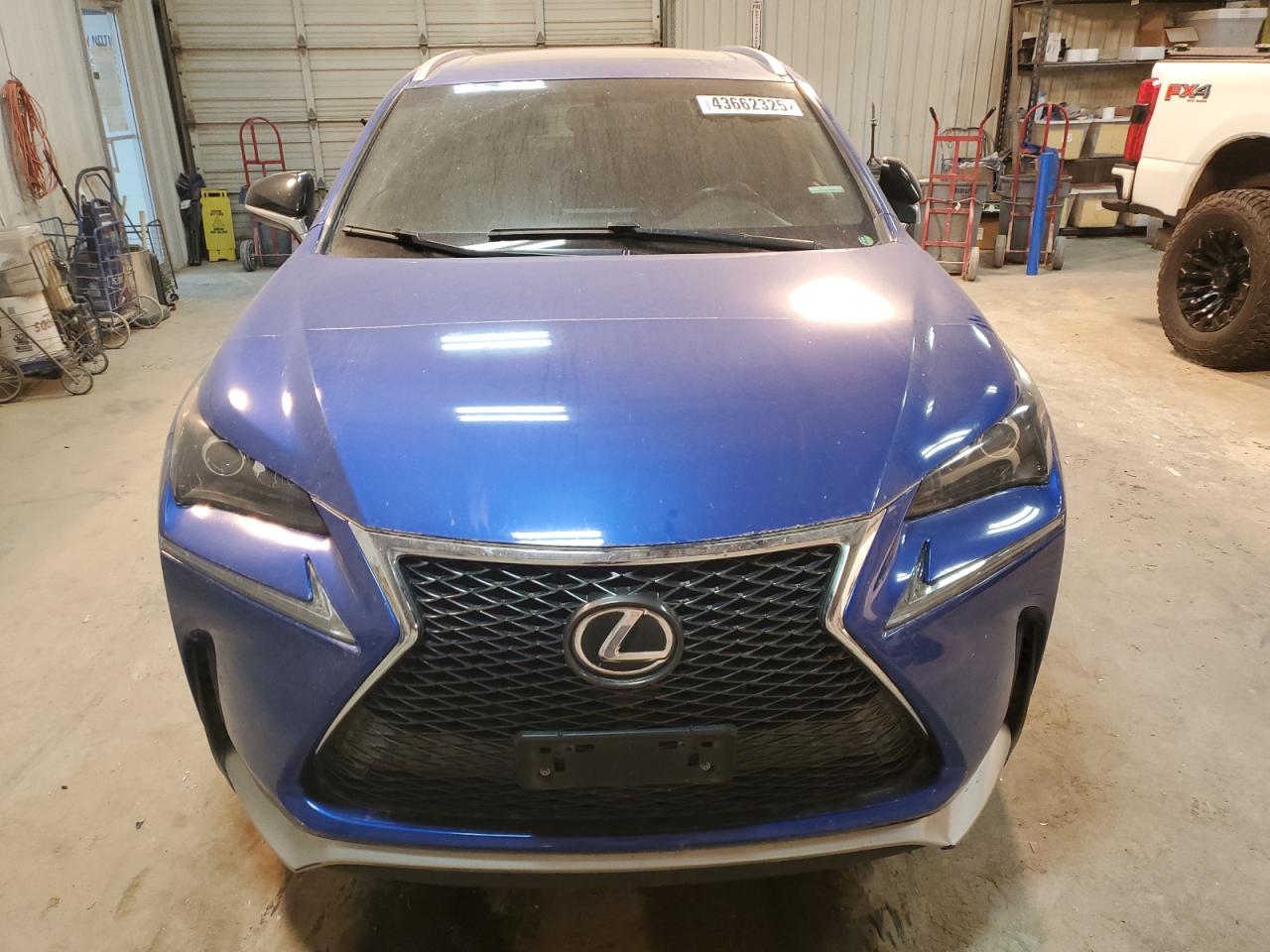 2015 Lexus NX VIN JTJYARBZ5F2013837 Copart auction photo, rear end / undercarriage damage thumbnail 5