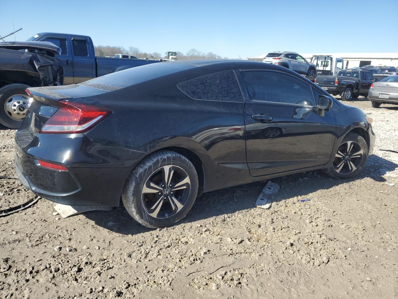 2014 Honda Civic VIN 2HGFG3B81EH525681 Copart auction photo, front end damage thumbnail 3