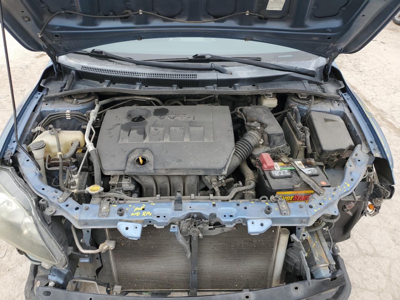 2012 Toyota Corolla VIN 5YFBU4EE6CP072601 Copart auction photo, front end / minor dent/scratches damage thumbnail 11