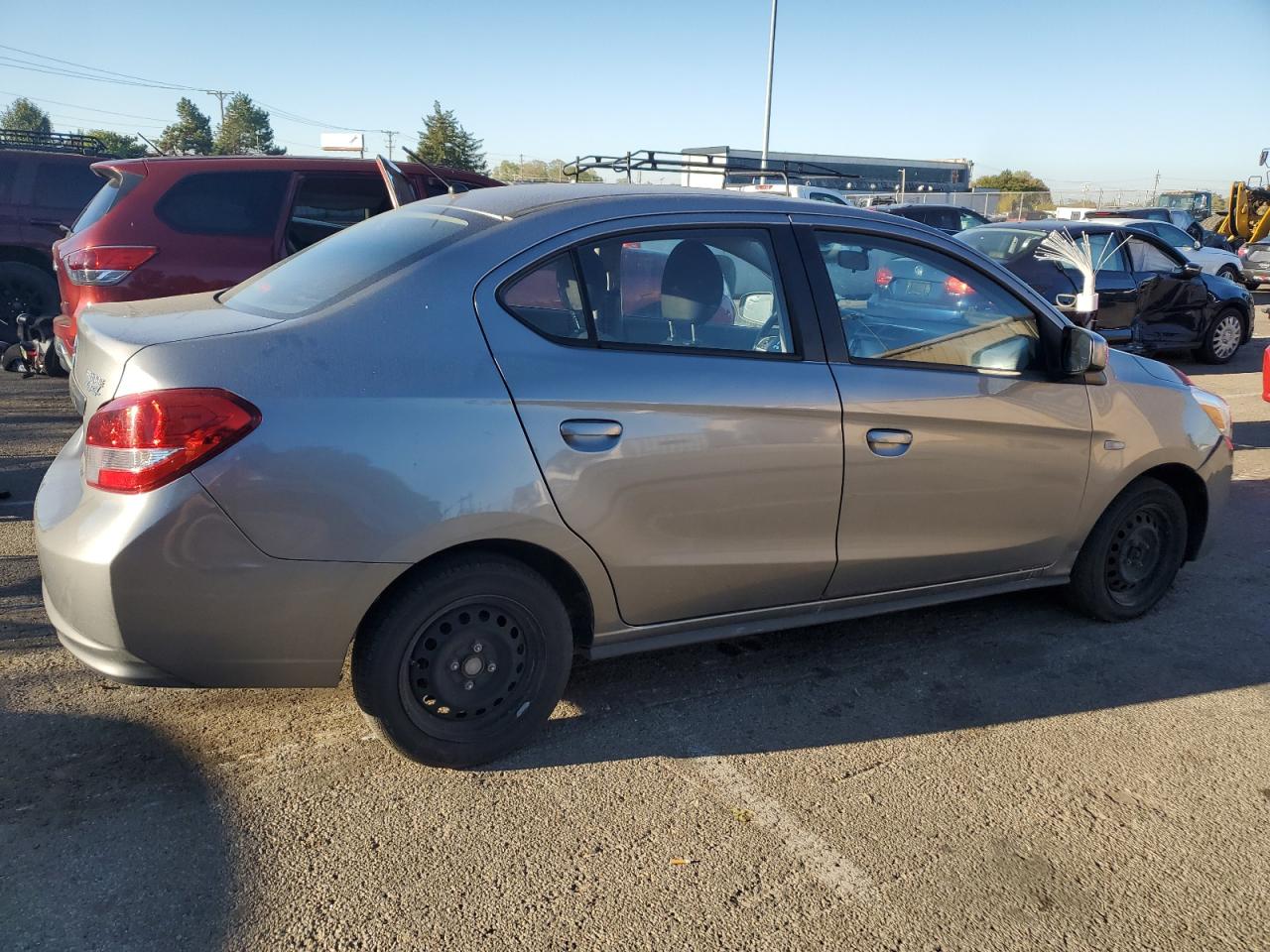 2020 Mitsubishi Mirage VIN ML32F3FJ1LHF13374 Copart auction photo, front end / mechanical damage thumbnail 3