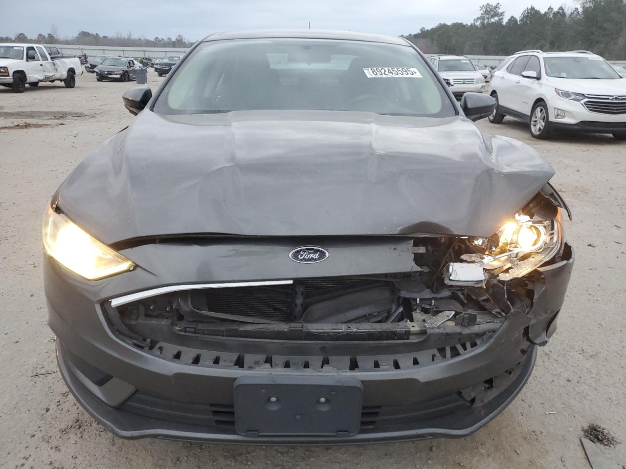 2017 Ford Fusion VIN 3FA6P0H77HR174768 Copart auction photo, front end / rear end damage thumbnail 5