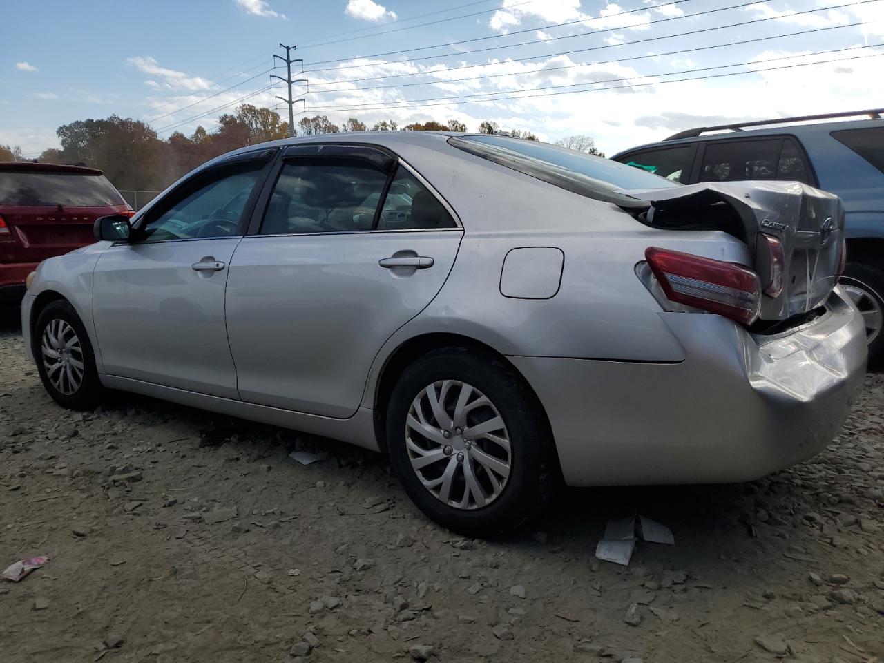 2011 Toyota Camry VIN 4T4BF3EK4BR166151 Copart auction photo, rear end / front end damage thumbnail 2