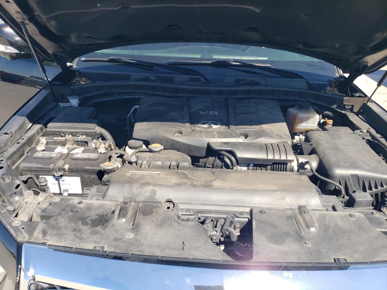 2020 Infiniti QX80 VIN JN8AZ2NF9L9701014 Copart auction photo, side damage thumbnail 12