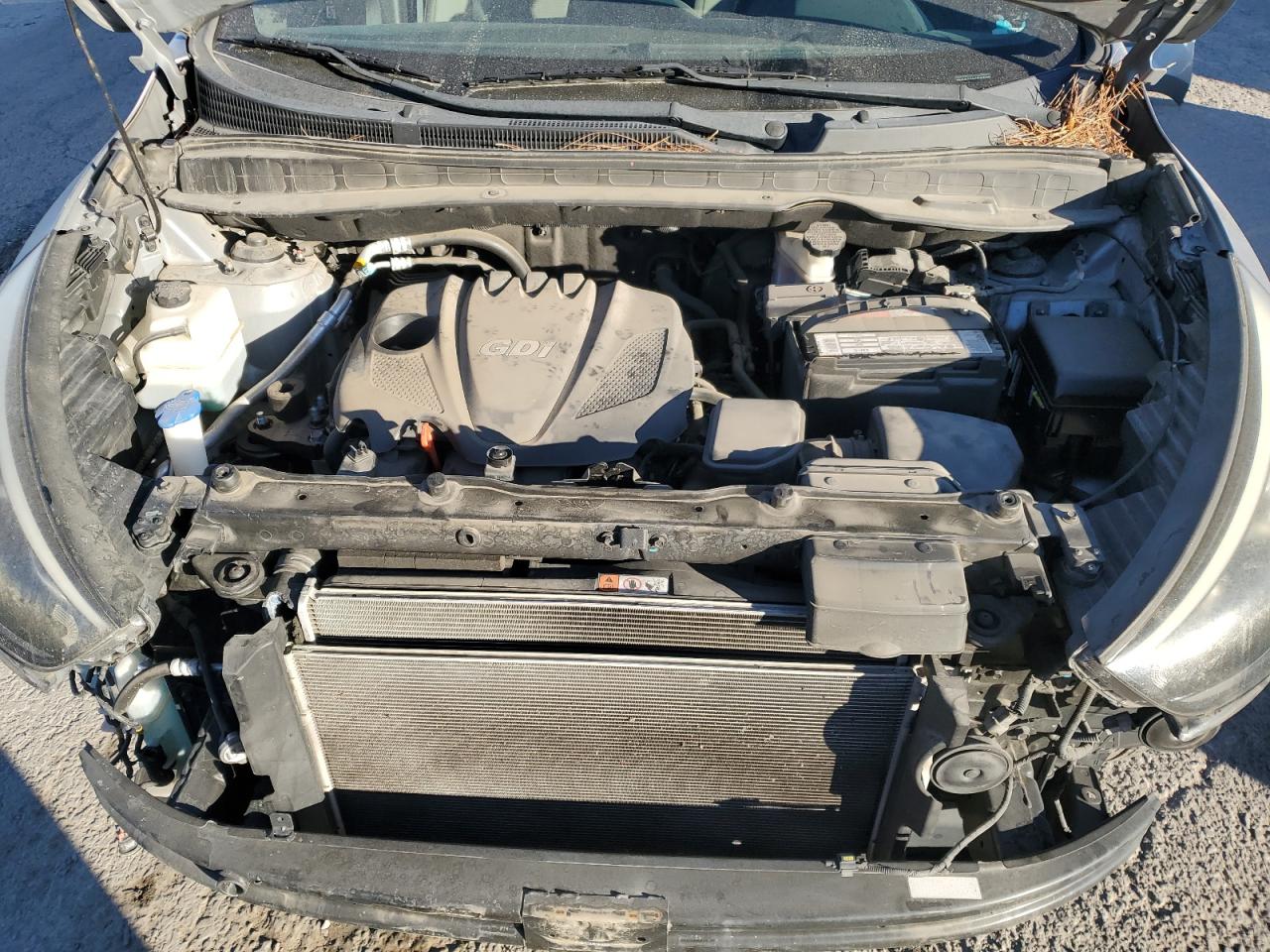 2015 Hyundai Tucson VIN KM8JU3AG5FU972597 Copart auction photo, front end damage thumbnail 12