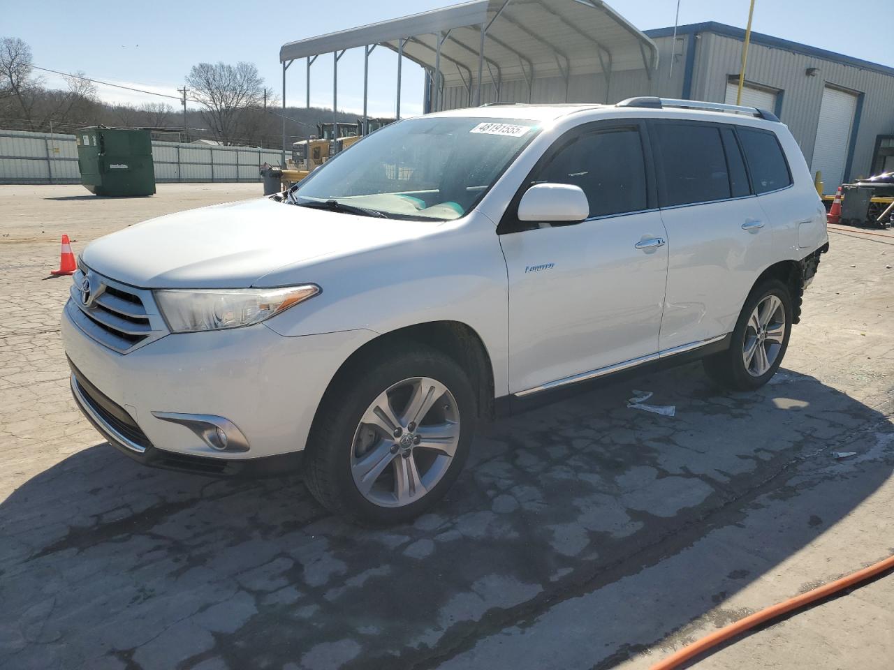 2012 Toyota Highlander VIN 5TDYK3EH1CS065471