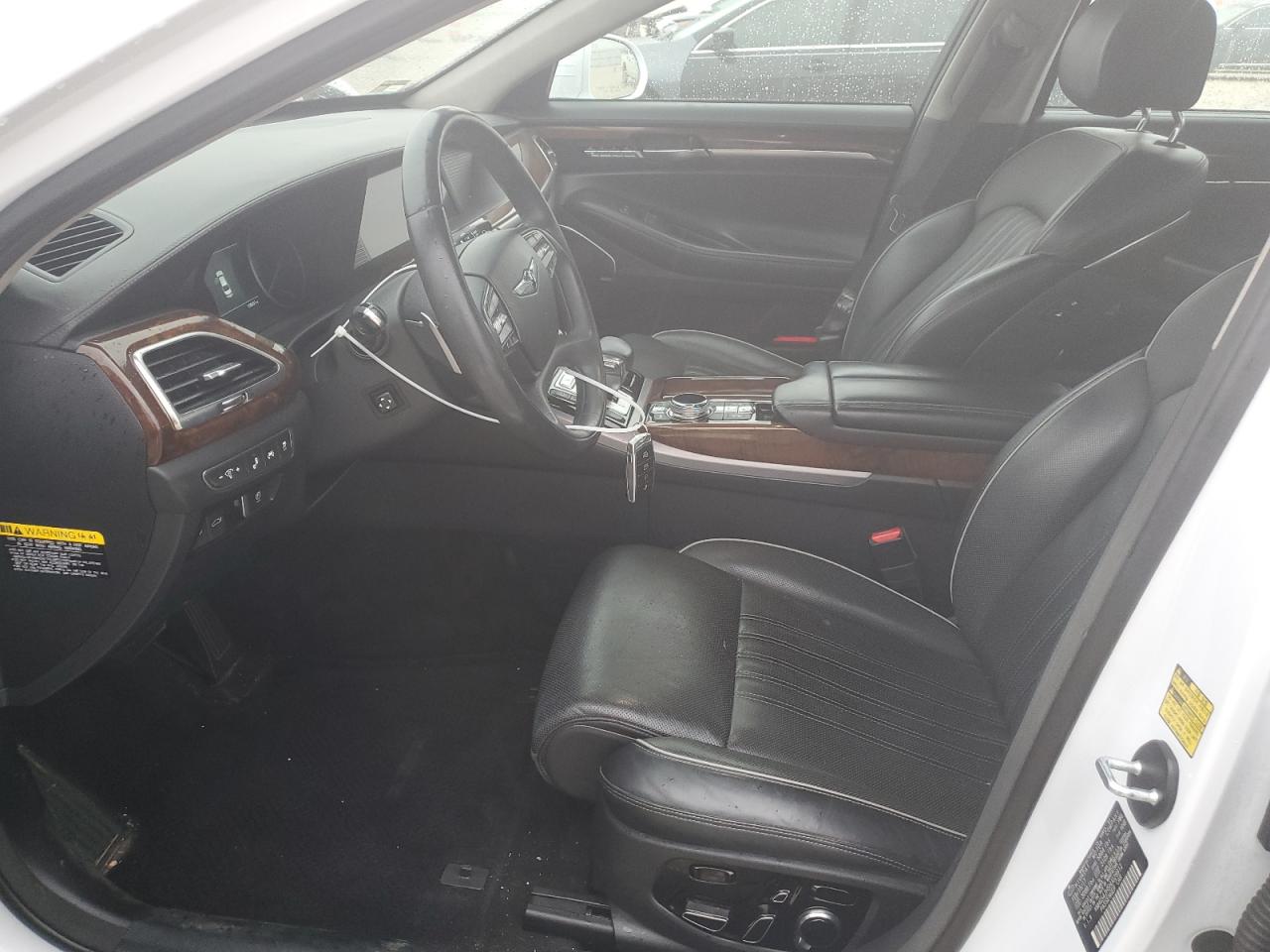 2017 Genesis G90 VIN KMHG54JH5HU029912 Copart auction photo, side damage thumbnail 7