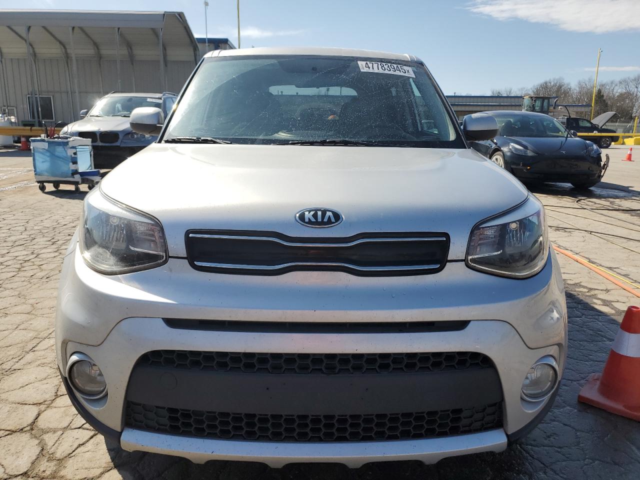 2018 KIA Soul VIN KNDJP3A53J7598718 Copart auction photo, rear end damage thumbnail 5