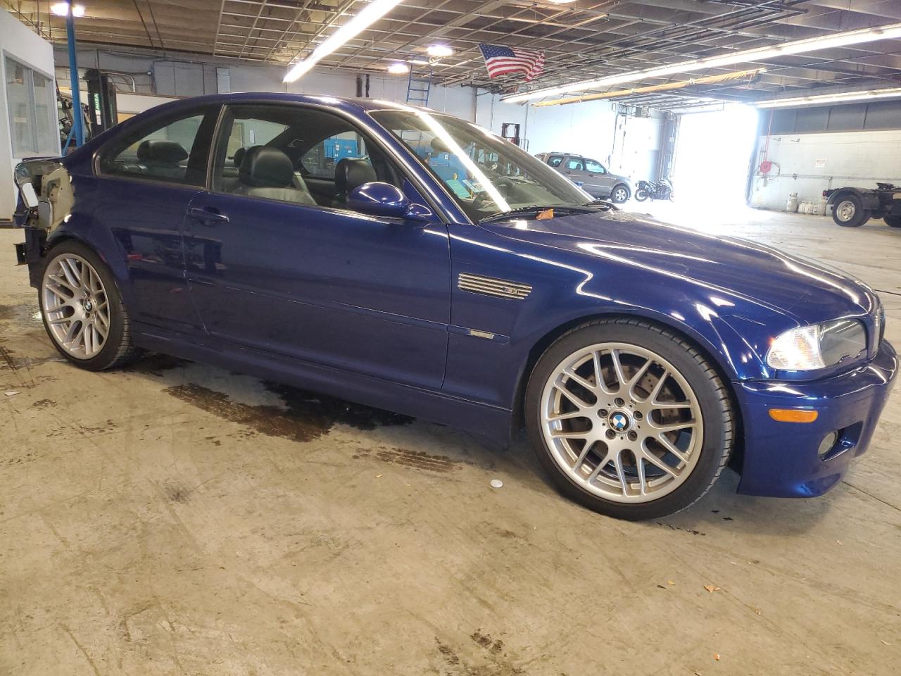 2006 BMW M3 VIN WBSBL93456PN66182 Copart auction photo, rear end damage thumbnail 4