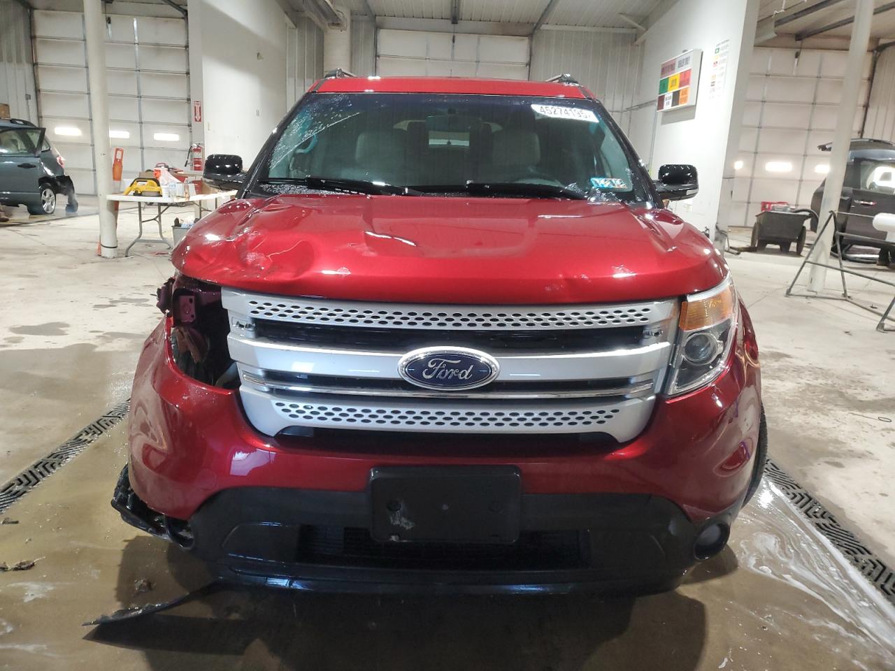2015 Ford Explorer VIN 1FM5K8D84FGA31102 Copart auction photo, front end damage thumbnail 5