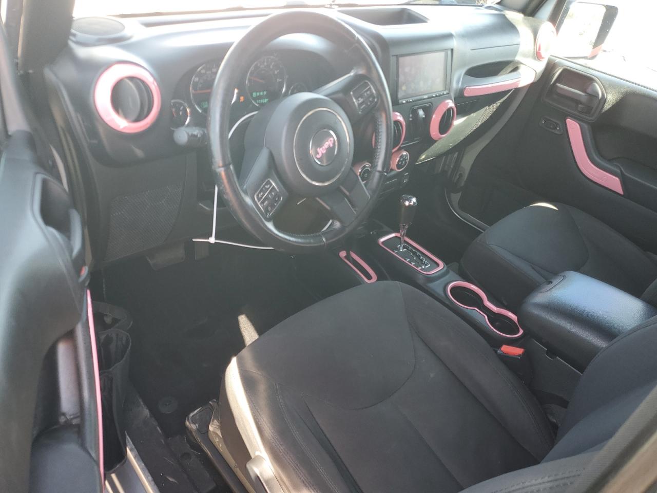 2016 Jeep Wrangler VIN 1C4AJWAGXGL142896 Copart auction photo, front end / side damage thumbnail 8