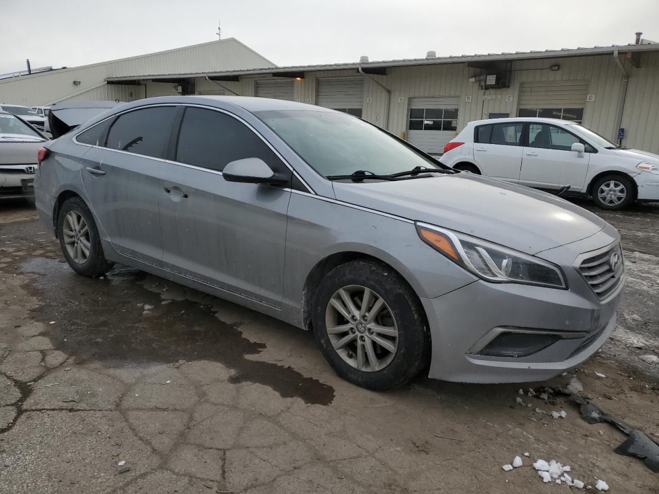 2017 Hyundai Sonata VIN 5NPE24AF8HH521072 Copart auction photo, rear end damage thumbnail 4
