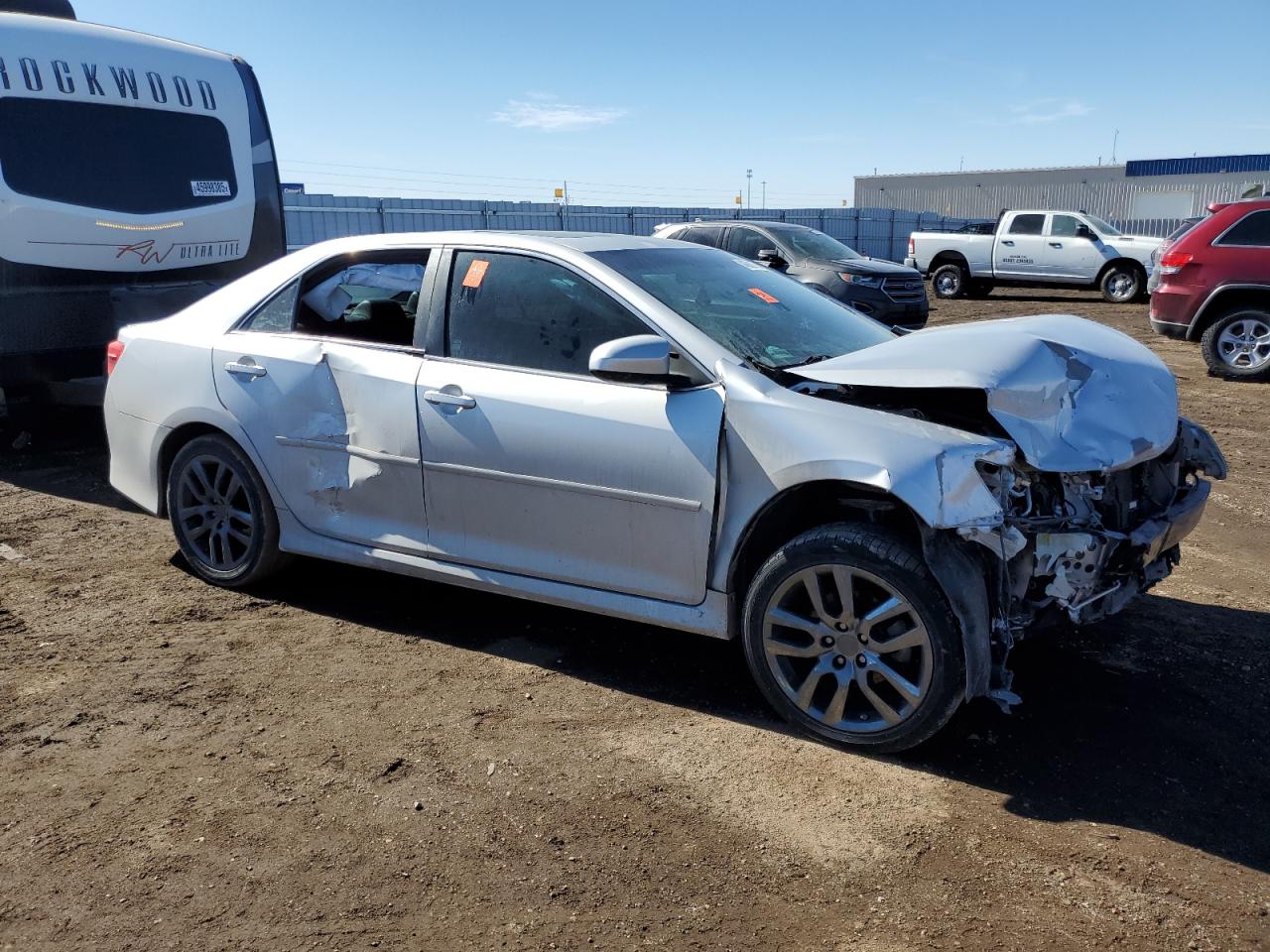 2014 Toyota Camry VIN 4T1BF1FK1EU745342 Copart auction photo, all over damage thumbnail 4