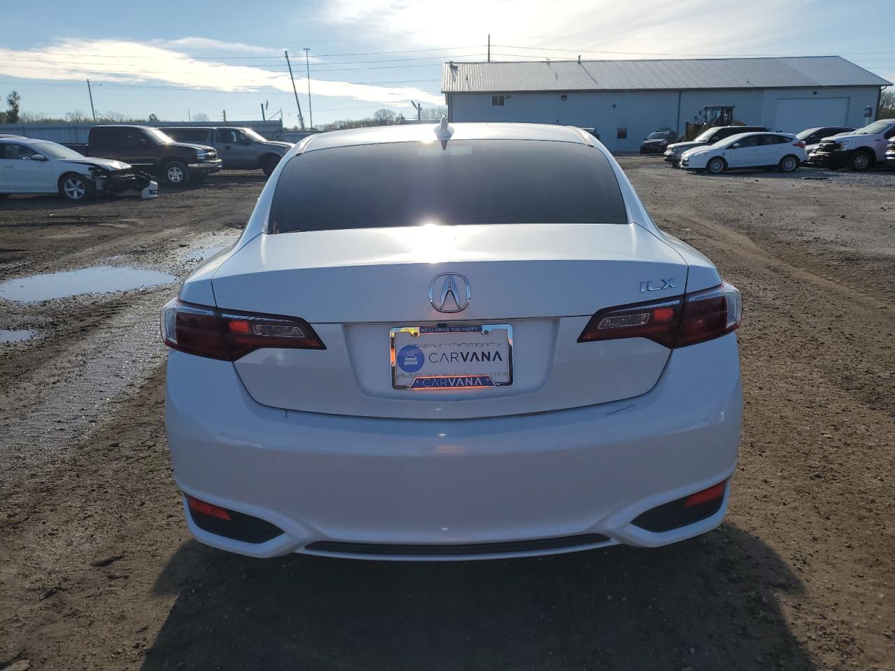 2018 Acura ILX VIN 19UDE2F39JA007168 Copart auction photo, front end / side damage thumbnail 6