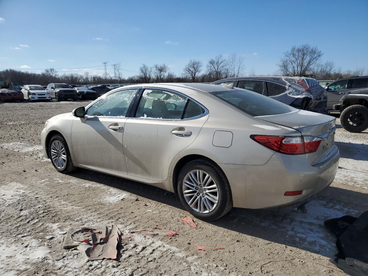 2014 Lexus ES VIN JTHBK1GG6E2113859 Copart auction photo, rear end damage thumbnail 2