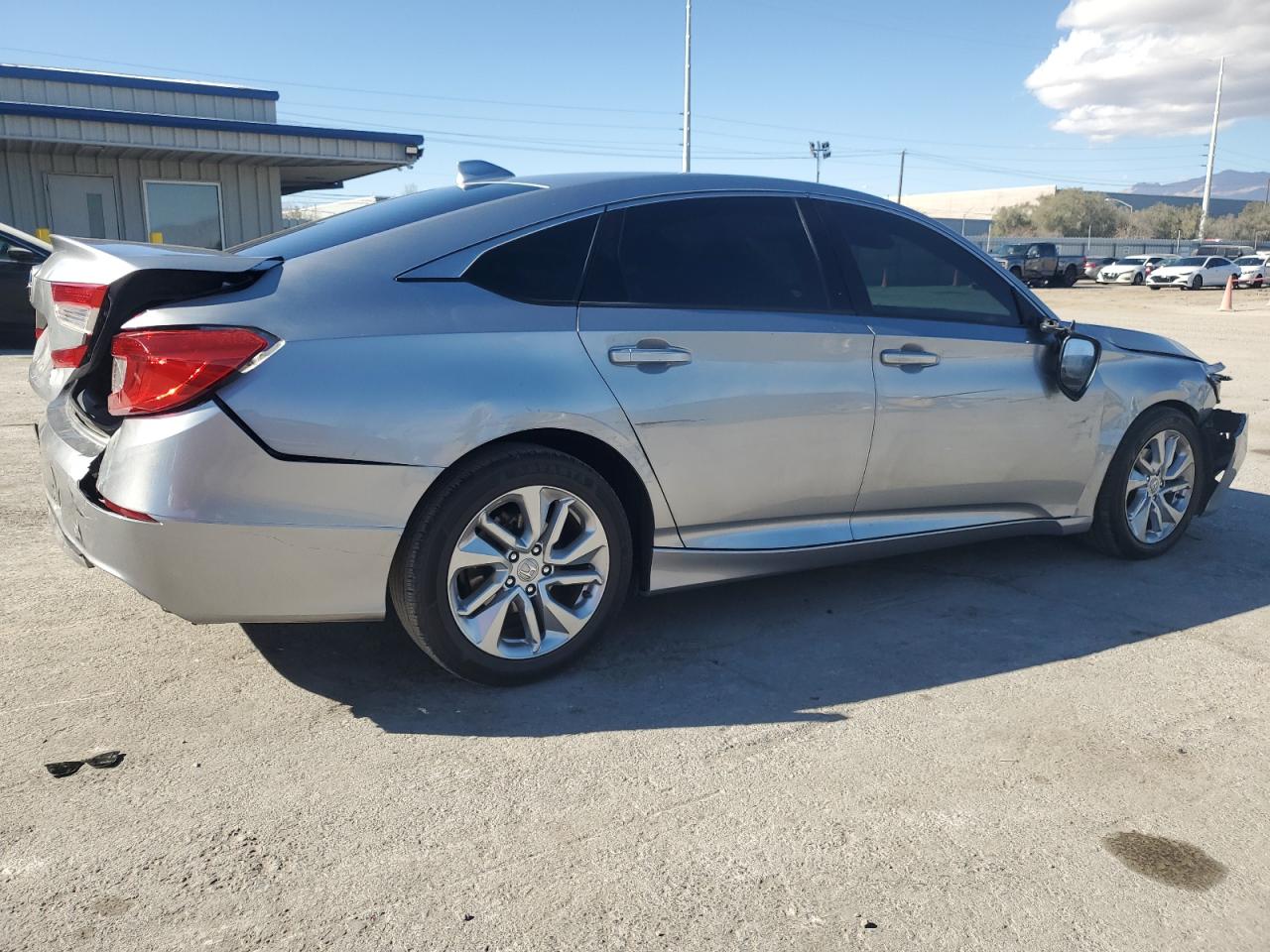 2020 Honda Accord VIN 1HGCV1F14LA113048 Copart auction photo, front end / rear end damage thumbnail 3