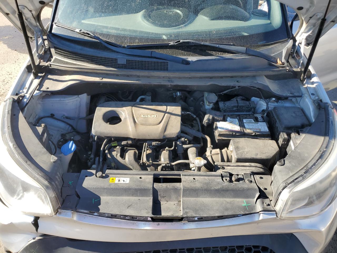 2018 KIA Soul VIN KNDJN2A2XJ7621918 Copart auction photo, front end damage thumbnail 11