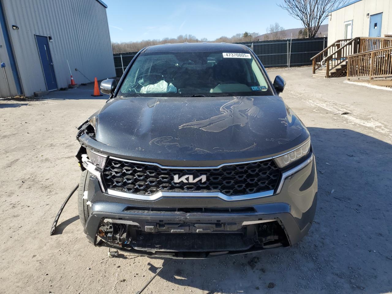 2022 KIA Sorento VIN 5XYRGDLC3NG159872 Copart auction photo, front end damage thumbnail 5