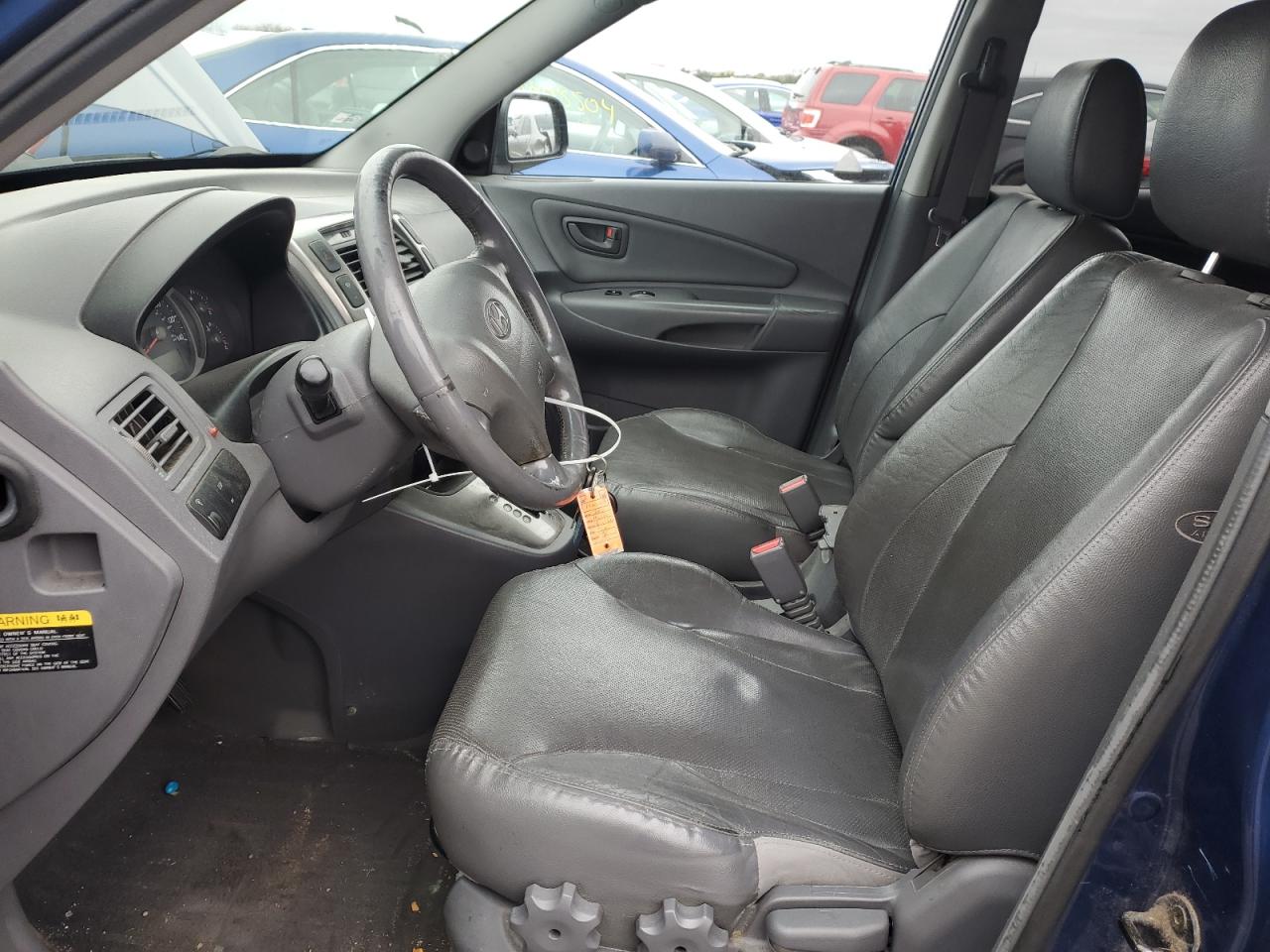 2005 Hyundai Tucson VIN KM8JN12D25U110054 Copart auction photo, side damage thumbnail 7