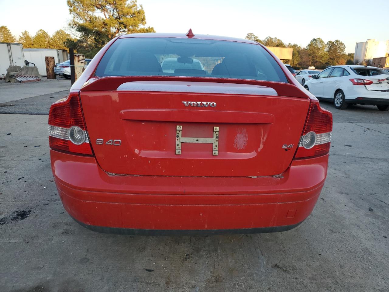 2005 Volvo S40 VIN YV1MS382452083313 Copart auction photo, side / front end damage thumbnail 6