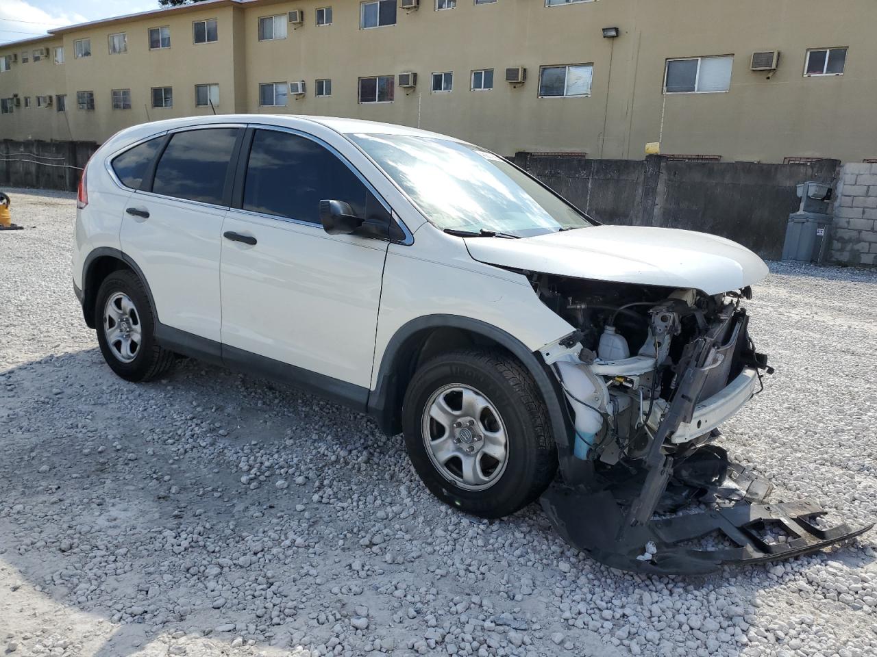 2014 Honda CR-V VIN 5J6RM3H33EL040620 Copart auction photo, front end / rear end damage thumbnail 4