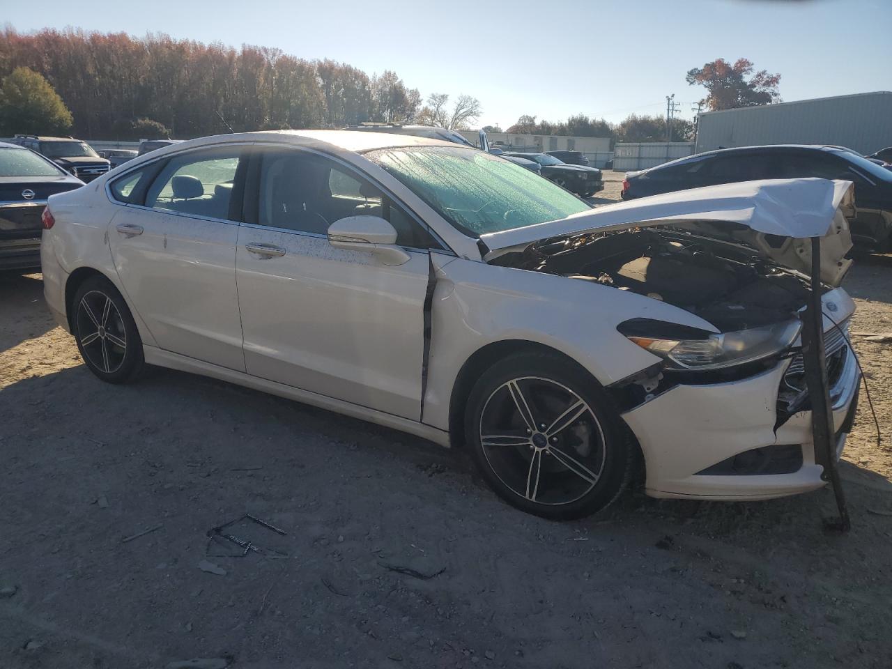 2015 Ford Fusion VIN 3FA6P0HD4FR175945 Copart auction photo, front end / all over damage thumbnail 4