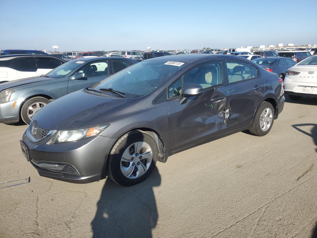 2013 Honda Civic VIN 2HGFB2F52DH508606
