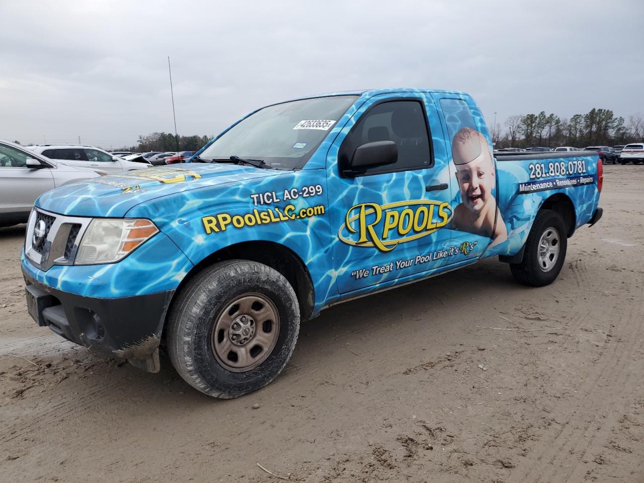 2014 Nissan Navara (Frontier) VIN 1N6BD0CT7EN761408 - Copart auction photo