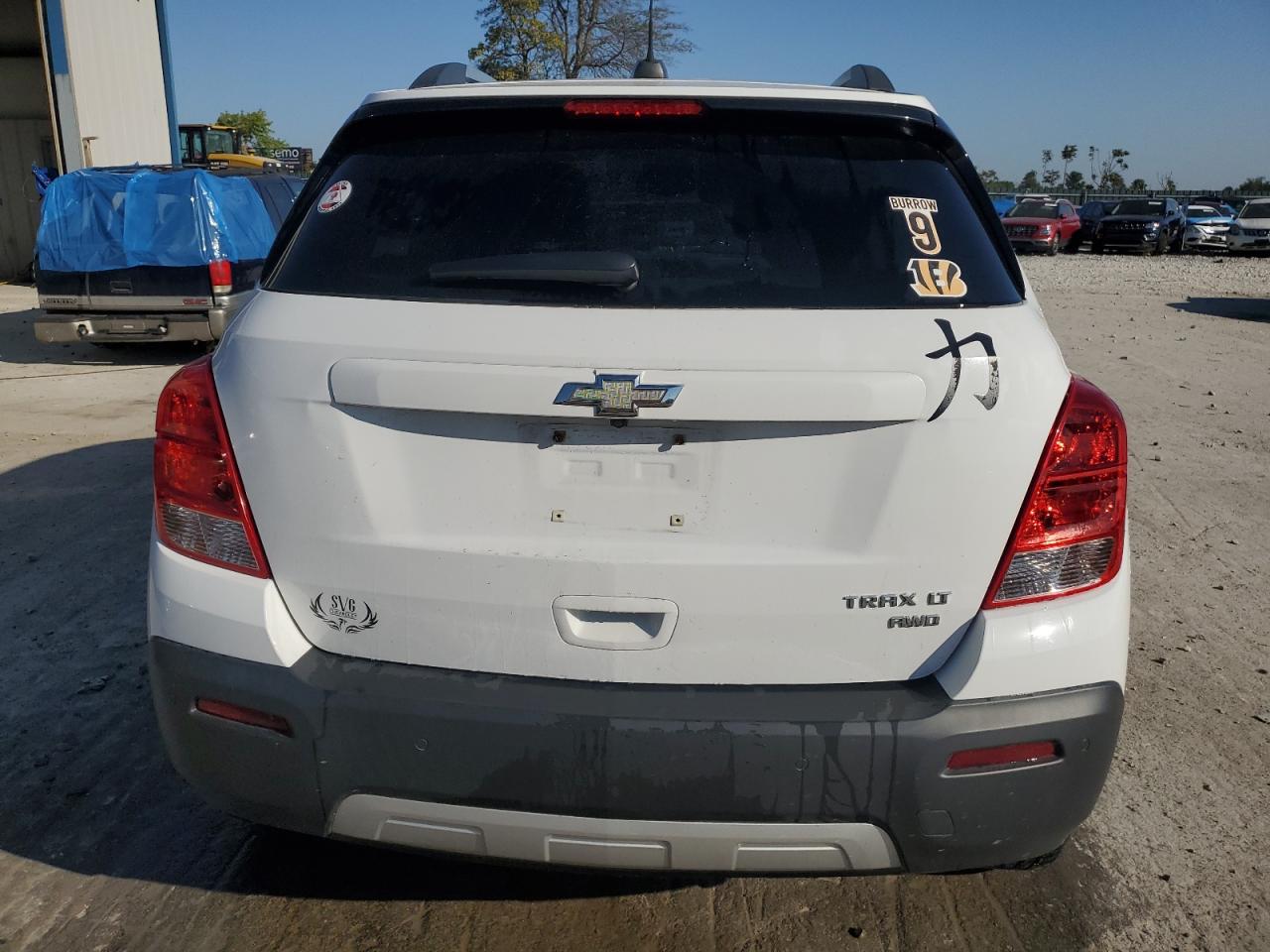 2016 Chevrolet Trax VIN 3GNCJPSB8GL263584 Copart auction photo, front end damage thumbnail 6