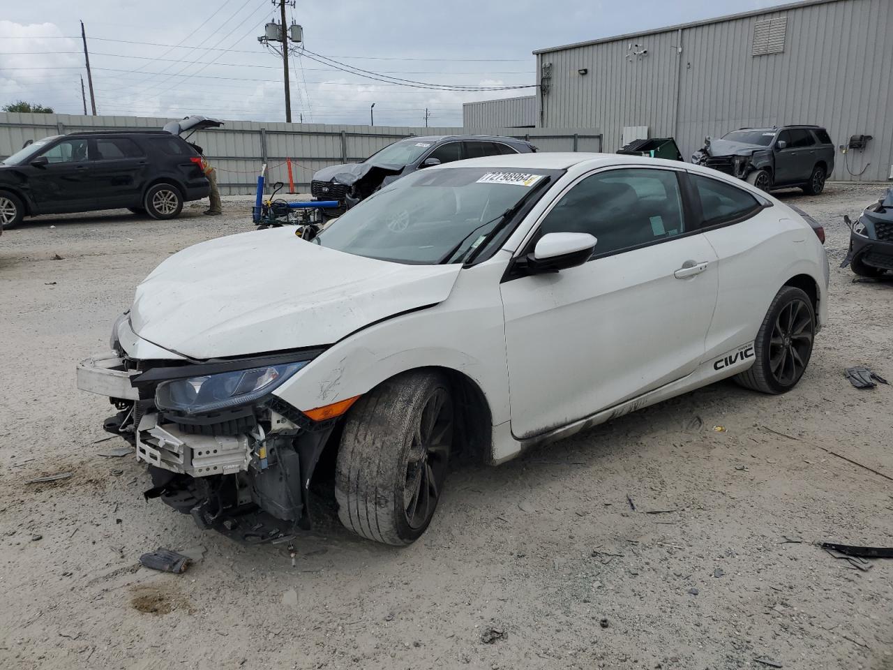 2020 Honda Civic VIN 2HGFC4B84LH300573