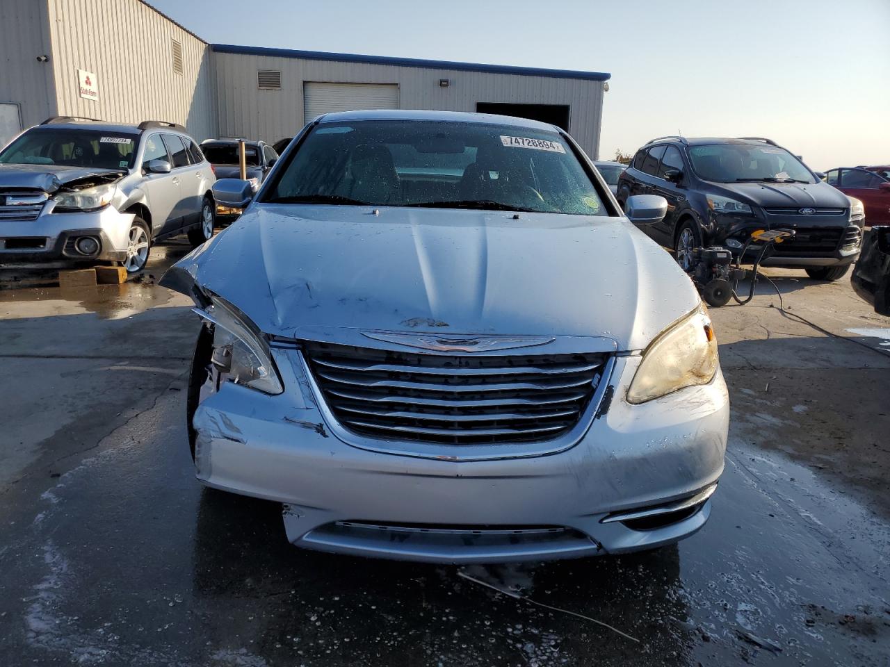 2013 Chrysler 200 VIN 1C3CCBBB5DN727405 Copart auction photo, front end damage thumbnail 5