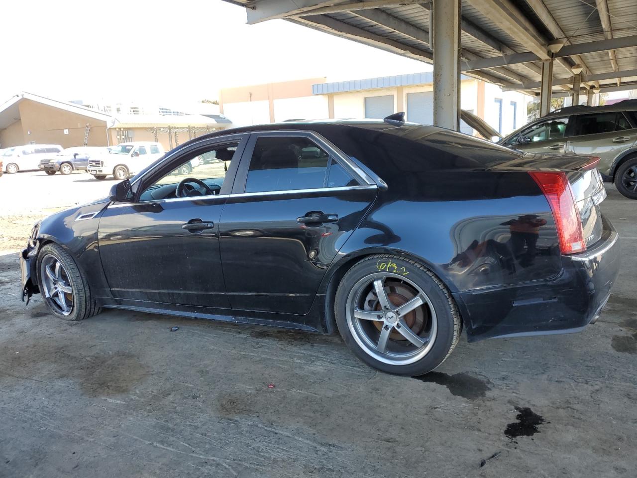 2012 Cadillac CTS VIN 1G6DF5E57C0148381 Copart auction photo, front end / rear end damage thumbnail 2