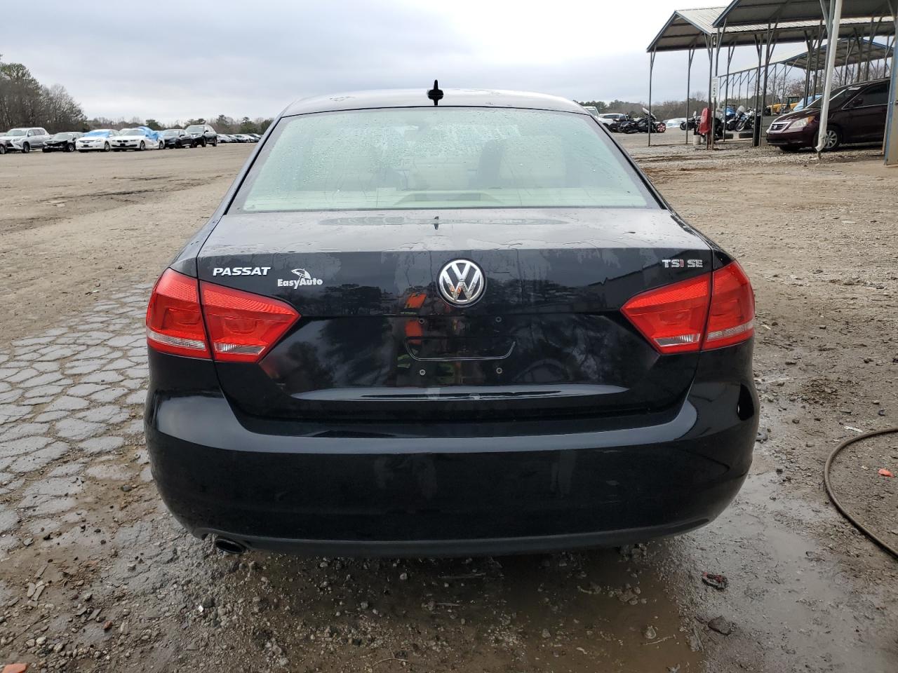 2014 Volkswagen Passat VIN 1VWBT7A38EC044221 Copart auction photo, front end damage thumbnail 6