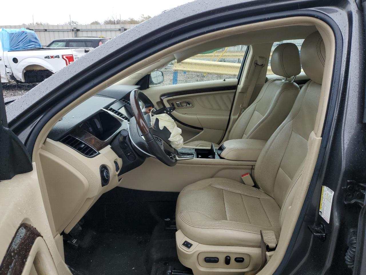 2015 Ford Taurus VIN 1FAHP2F8XFG104881 Copart auction photo, front end damage thumbnail 6