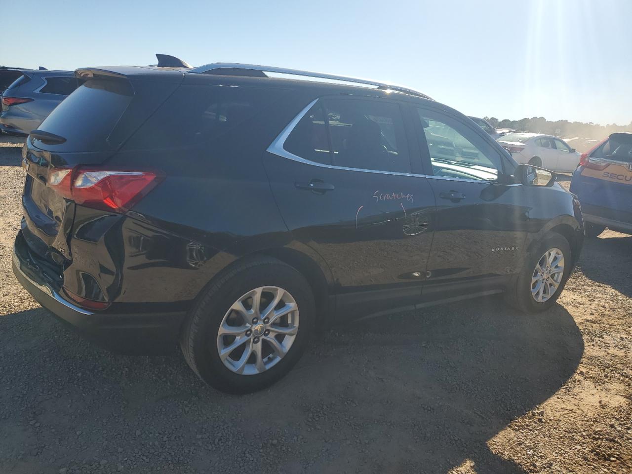 2018 Chevrolet Equinox VIN 2GNAXJEV1J6113904 Copart auction photo, rear end damage thumbnail 3