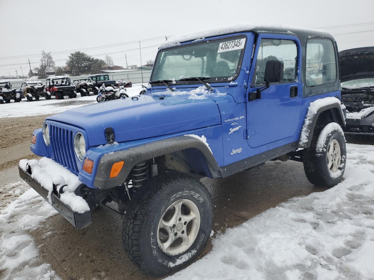 1997 Jeep Wrangler VIN 1J4FY19SXVP531194
