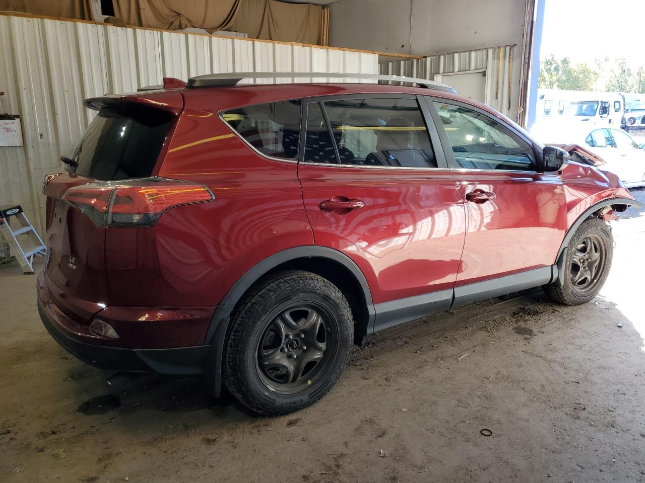 2018 Toyota RAV 4 VIN 2T3BFREV1JW840253 Copart auction photo, front end / minor dent/scratches damage thumbnail 3