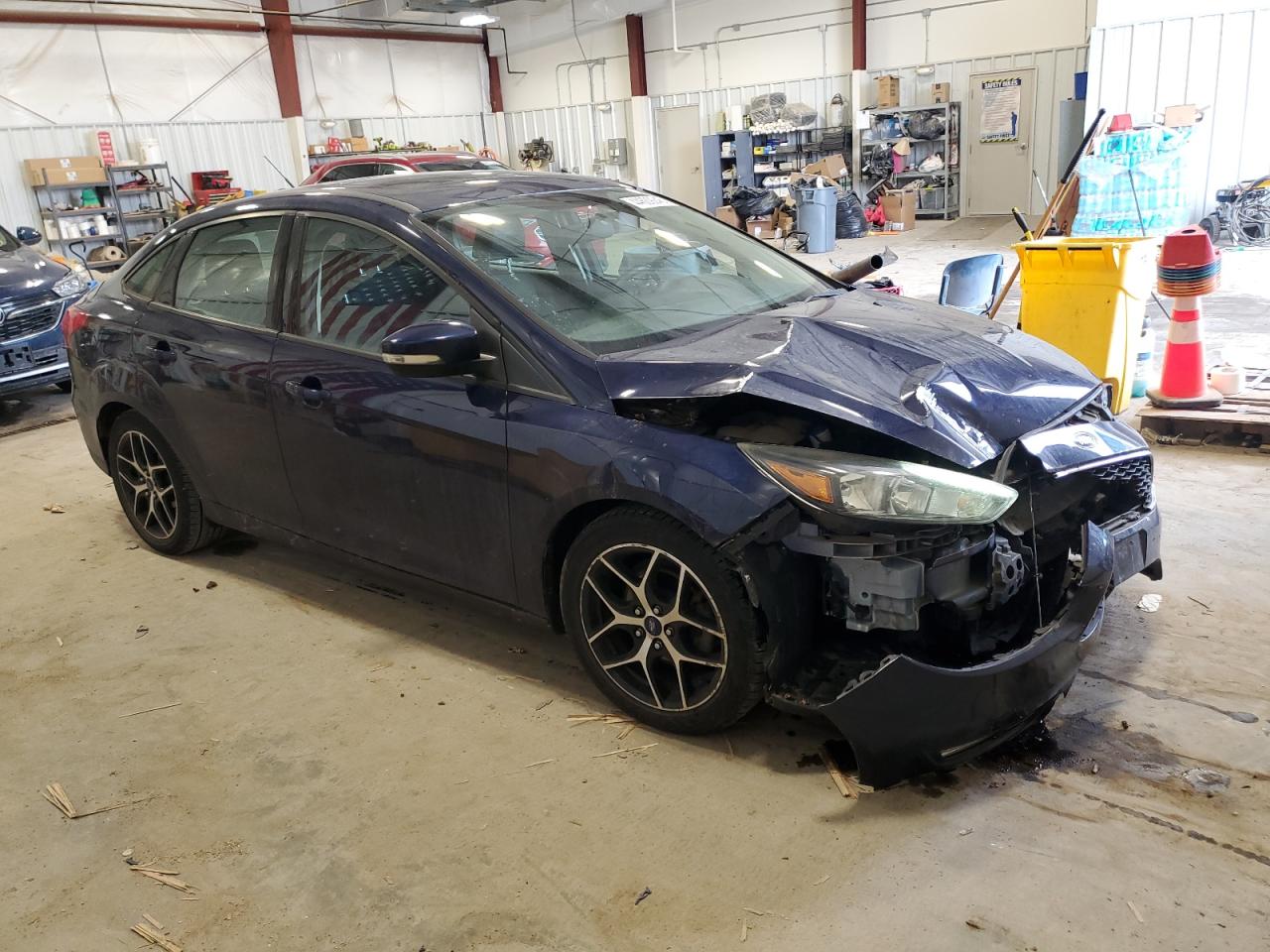 2017 Ford Focus VIN 1FADP3H20HL317992 Copart auction photo, front end / minor dent/scratches damage thumbnail 4