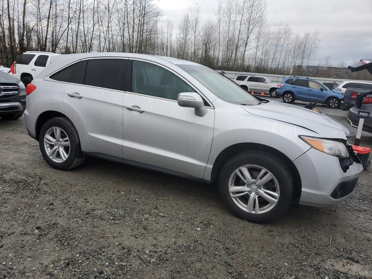2014 Acura RDX VIN 5J8TB4H35EL015369 Copart auction photo, front end damage thumbnail 4