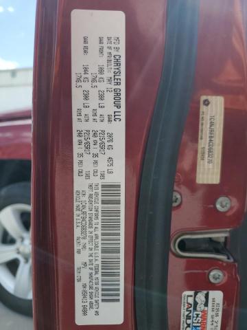2012 Jeep Liberty (Patriot) VIN 1C4NJRFB4CD683270 Copart auction photo, front end damage thumbnail 12